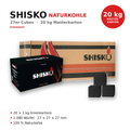 Shisko 20kg (20x 1kg) Shisha Kohle