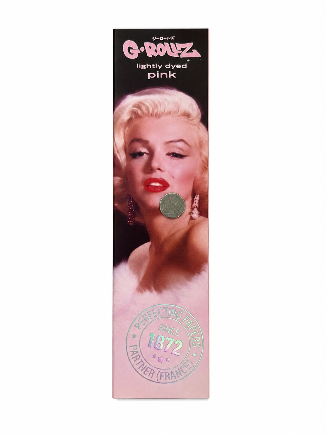 G-Rollz Pink King Size Slim Papers – Marilyn Monroe Edition